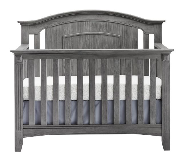Willowbrook2 Gray 4-in-1 Crib