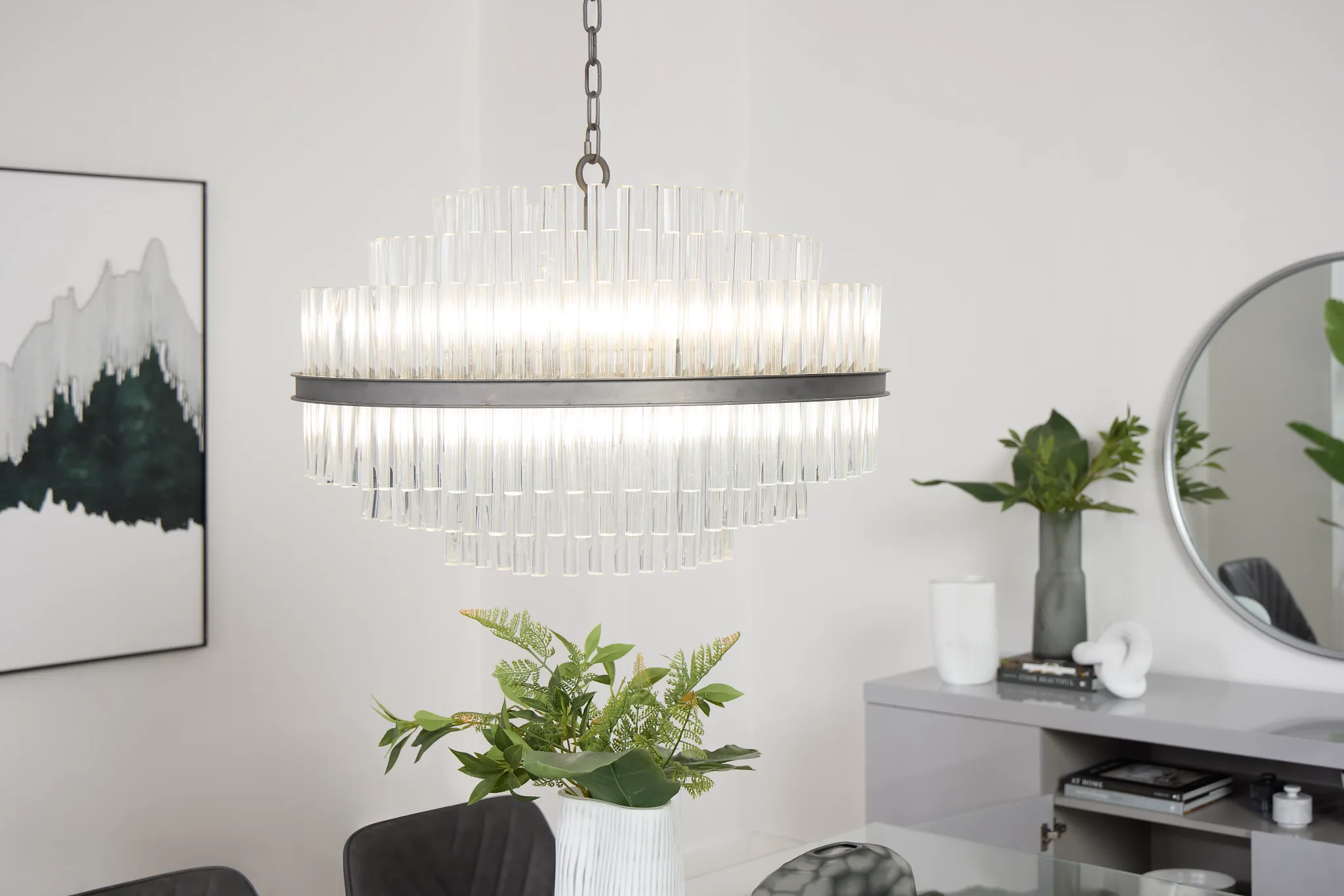 Ethan Bronze Chandelier