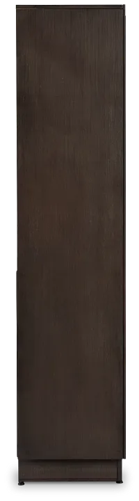 Richmond Gray 64" Open Pier Entertainment Wall With Fireplace