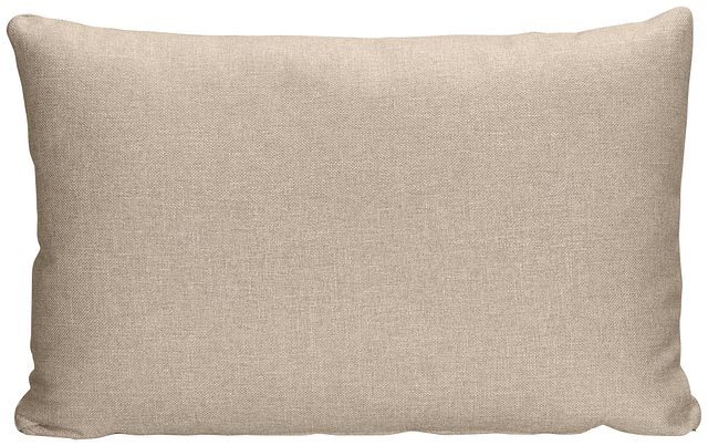 Harper Khaki Fabric Rectangular Accent Pillow