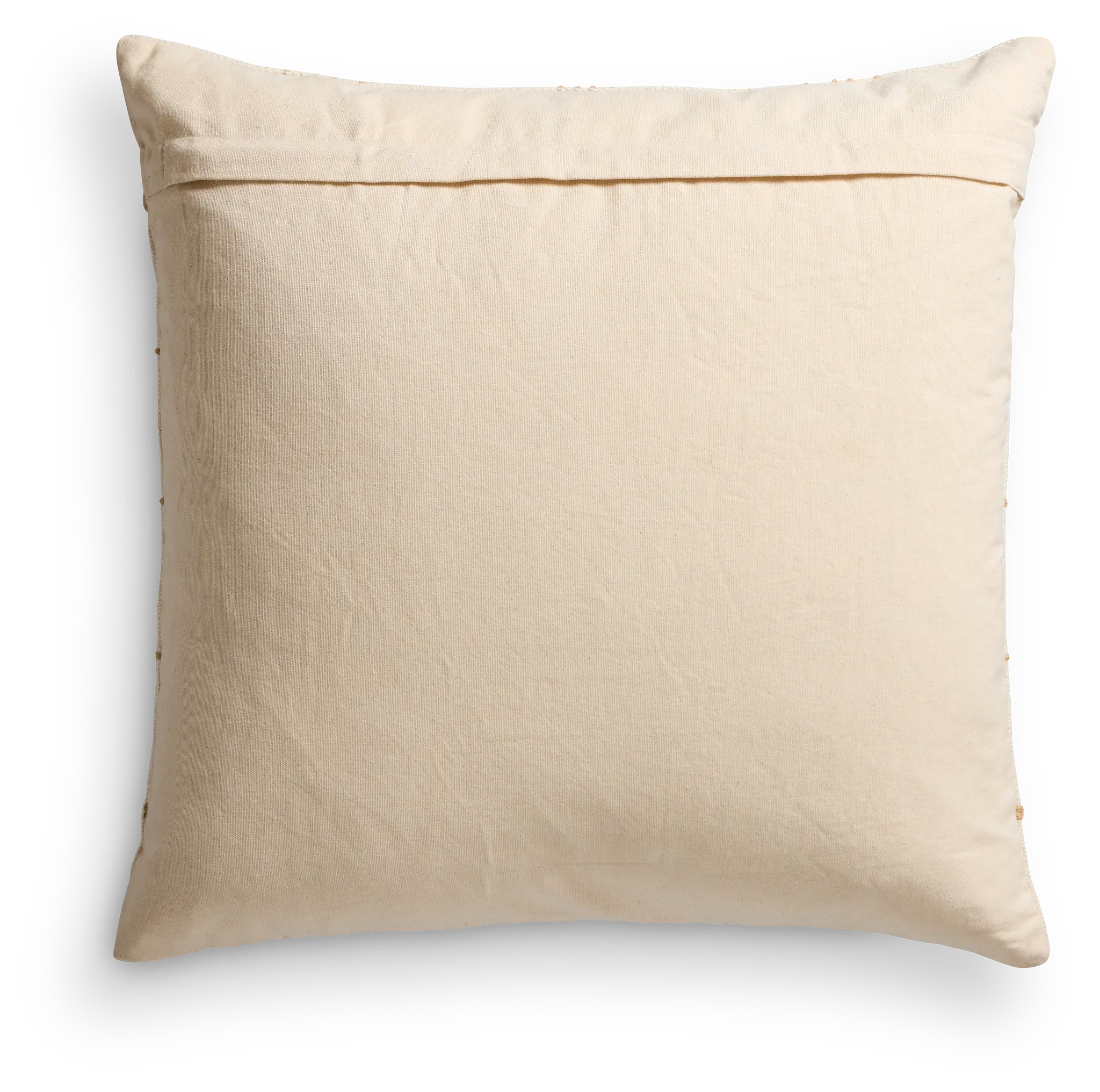 Jeanny Ivory 22" Square Accent Pillow Jeanny Ivory 22" Square Accent Pillow