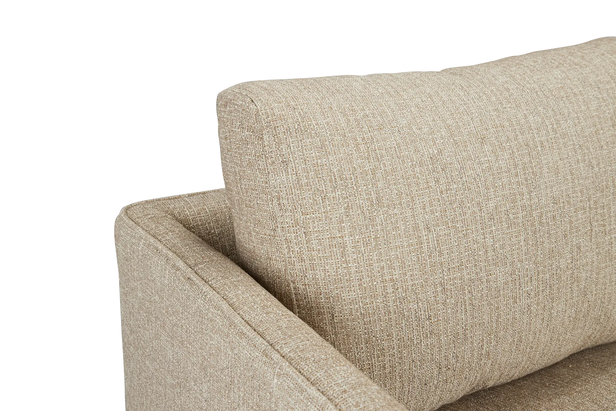 Easton Brown Fabric Right Chaise Sectional Easton Brown Fabric Right Chaise Sectional