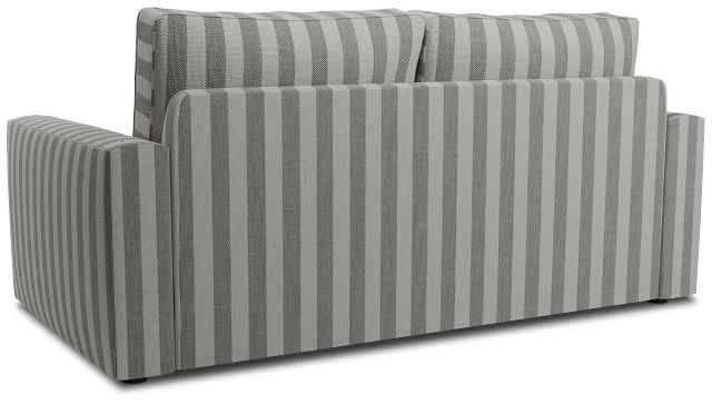 Siesta Sea Lane Dark Gray Fabric Memory Foam Sleeper
