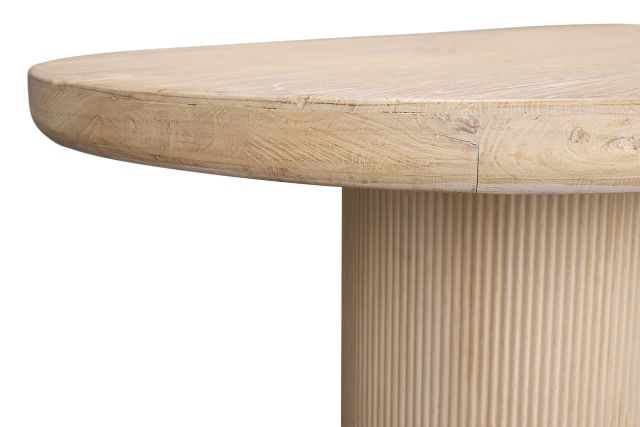 Clayton Light Tone Oval Table
