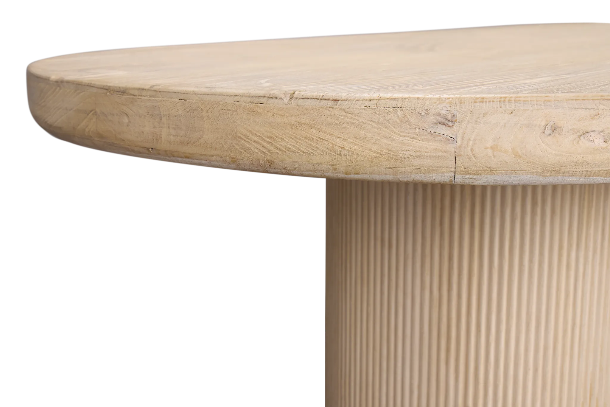 Clayton Light Tone Oval Table