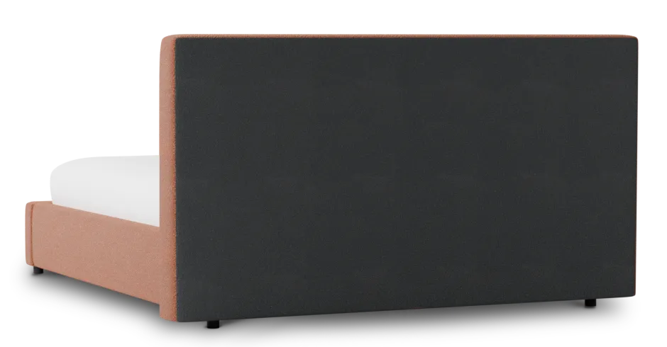 Grayton Sutton Orange 44" Upholstered Platform Bed