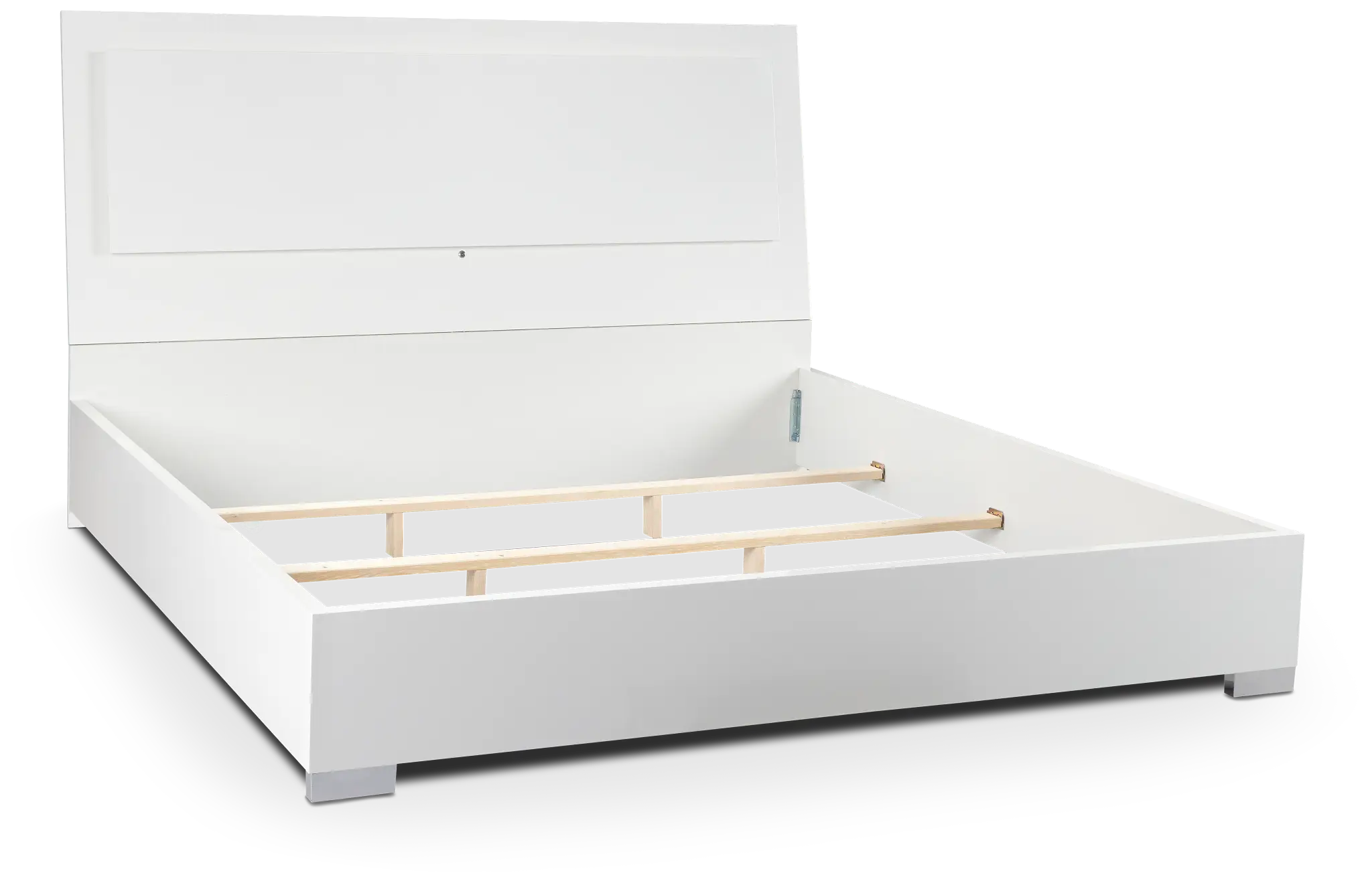 Verona White Platform Bed Verona White Platform Bed