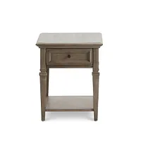 Sonoma Light Tone Rectangular End Table