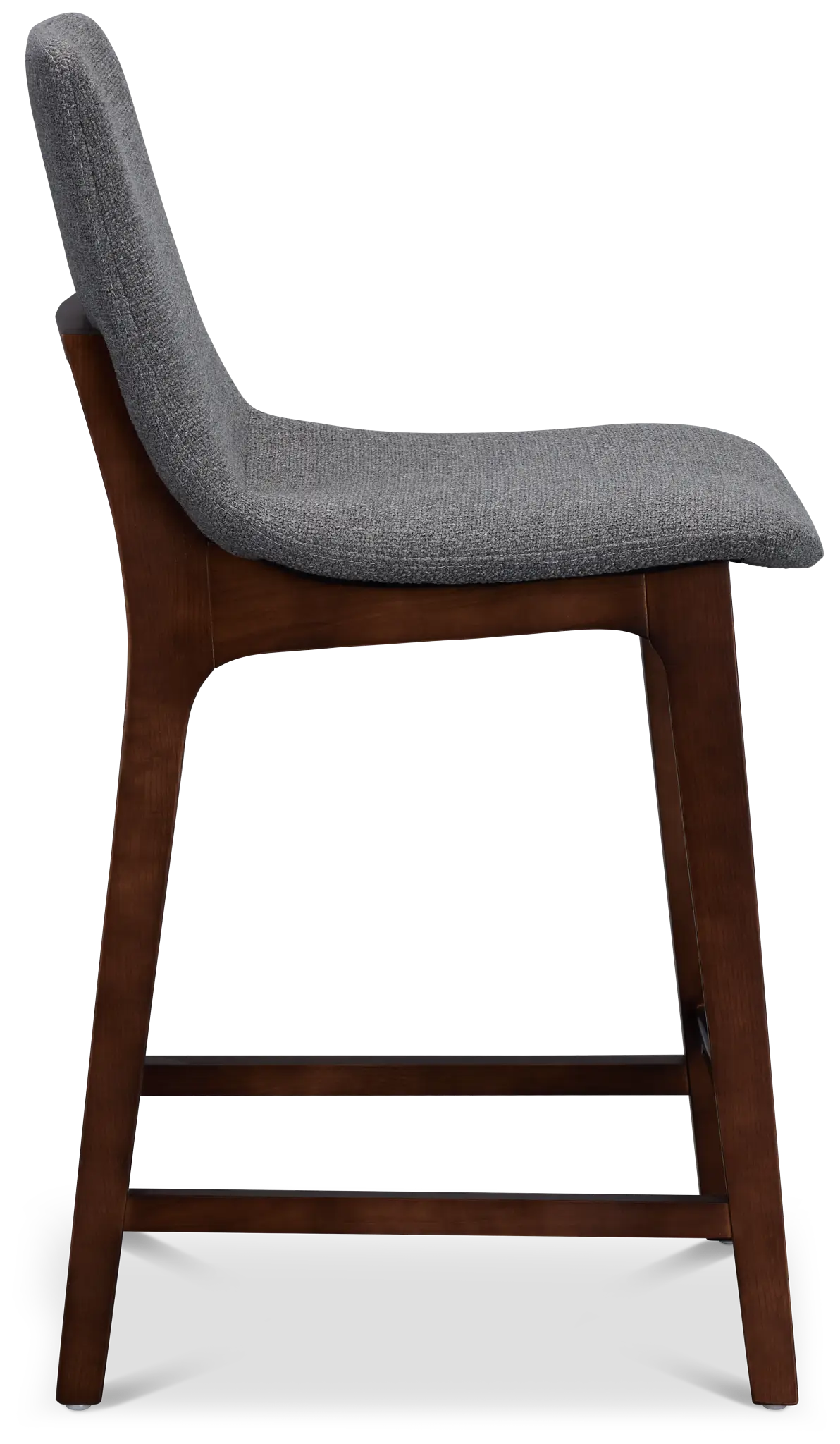 Hamilton Dark Gray Fabric 24" Upholstered Barstool Hamilton Dark Gray Fabric 24" Upholstered Barstool
