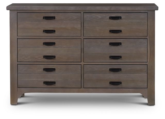 Bungalow Mid Tone 6-drawer Dresser