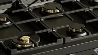 Bertazzoni Professional Series Black 36" Dual Fuel Range