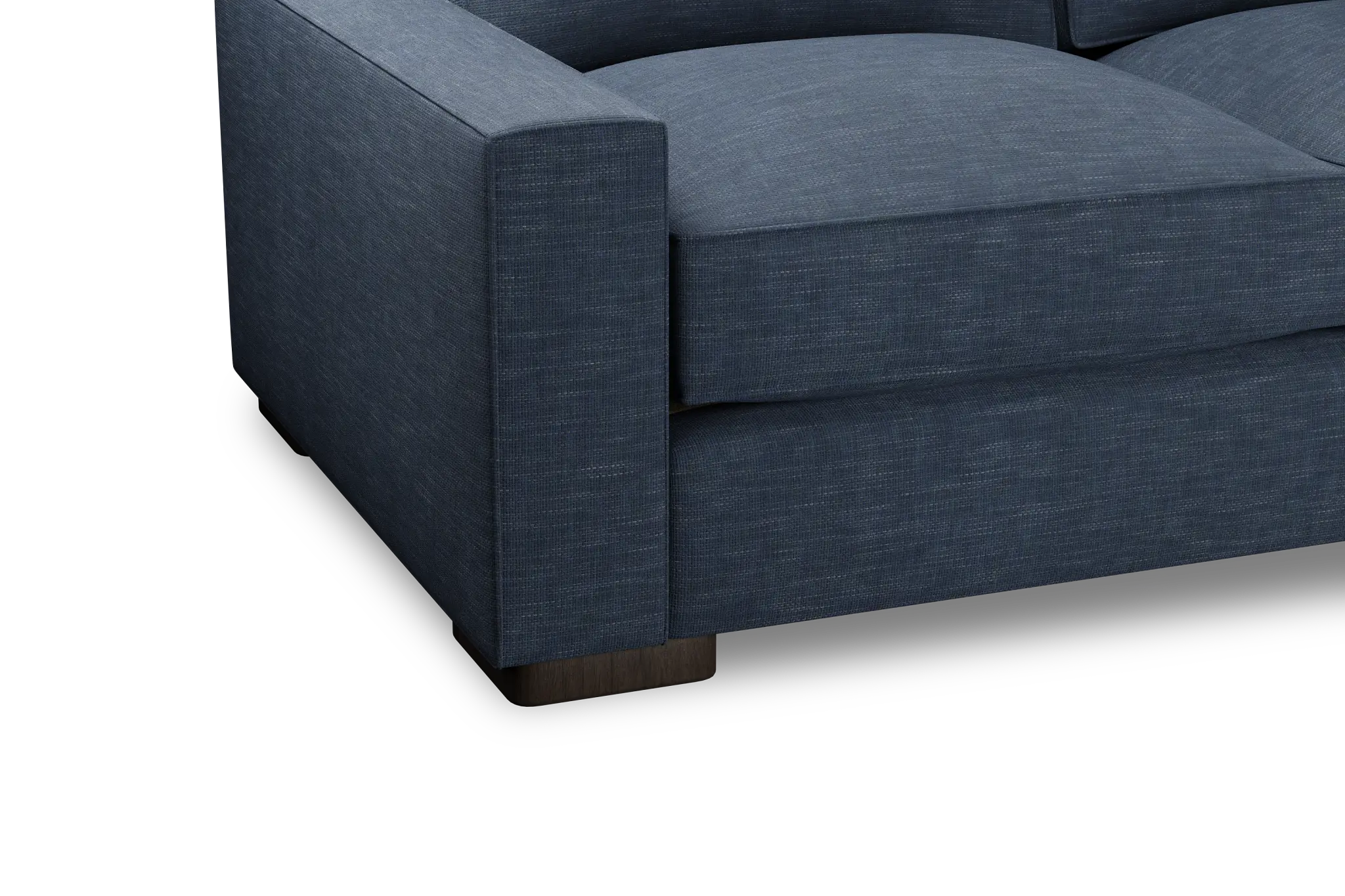 Edgewater Elevation Dark Blue Small Two-arm Sectional Edgewater Elevation Dark Blue Small Two-arm Sectional