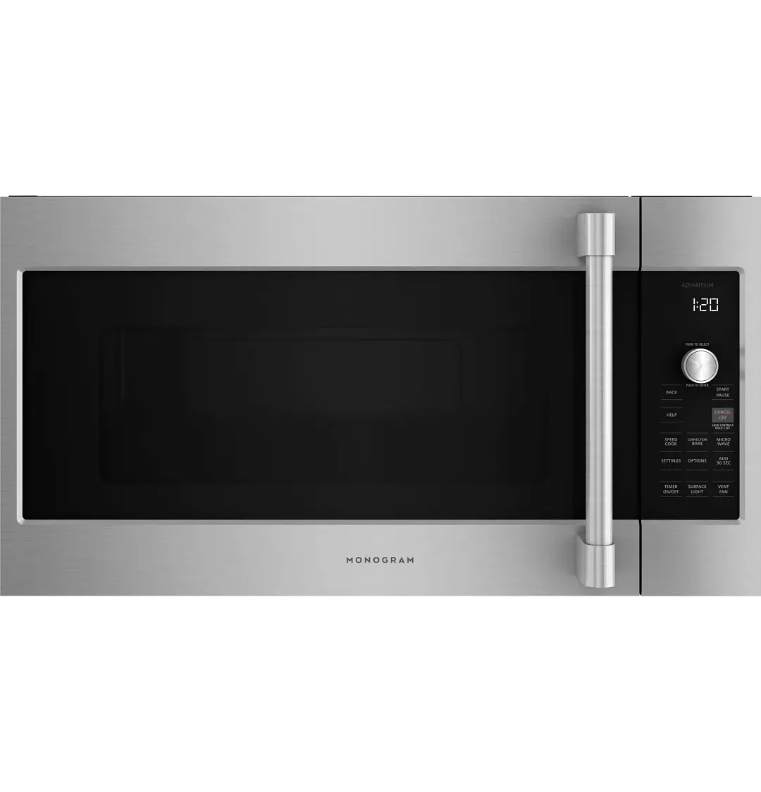 Monogram 1202 Series Stainless Steel Over-the-range Microwave Monogram 1202 Series Stainless Steel Over-the-range Microwave