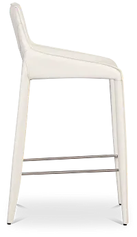 Wayne White 27" Upholstered Barstool