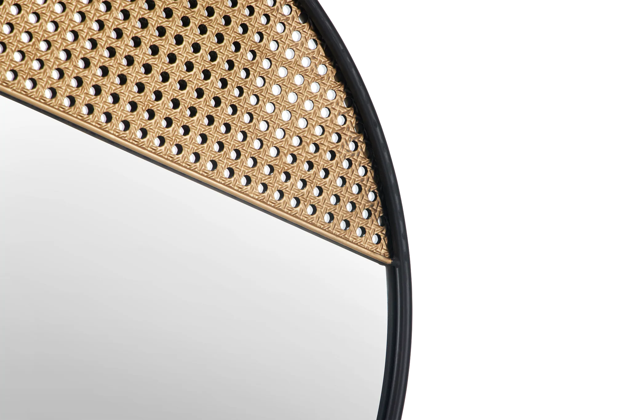 Kenzie Black Small Mirror