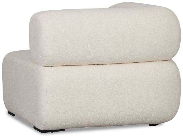 Celeste Light Beige Fabric Left Chair