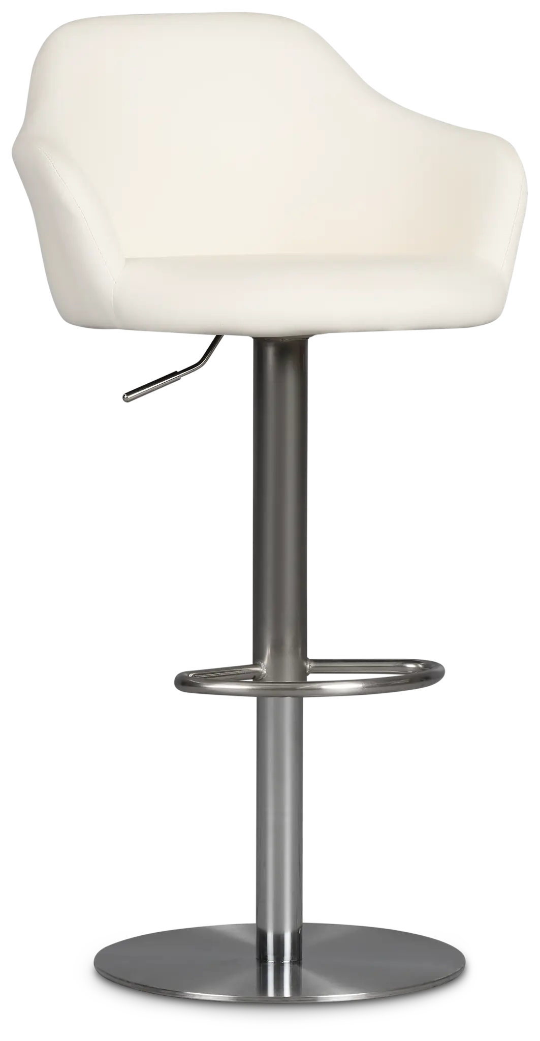 Hyde White Uph Adjustable Stool Hyde White Uph Adjustable Stool