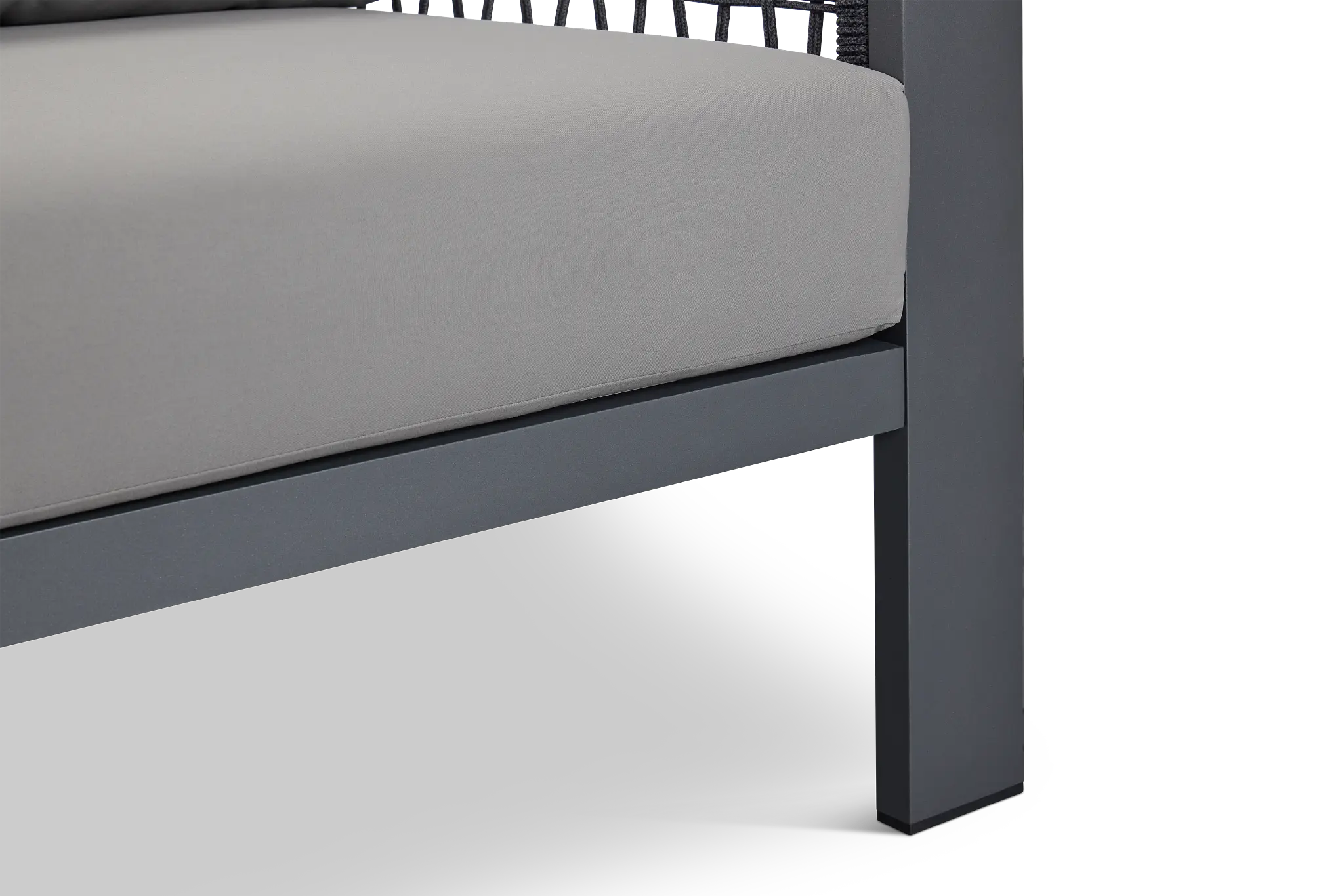 Sunrise Dark Gray Loveseat Sunrise Dark Gray Loveseat