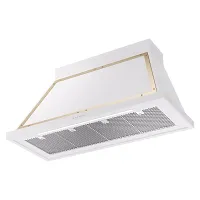 Ilve Nostalgie Ii White 48" Wall Mount Canopy Hood