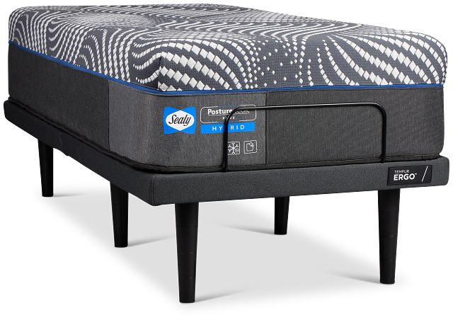 Sealy Posturepedic Plus High Point 14" Soft Ergo Smart Adjustable Mattress Set