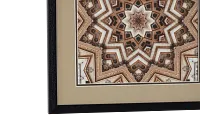 Metric Brown Framed Wall Art