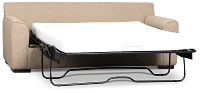 Sinclair Brown Fabric Memory Foam Sleeper