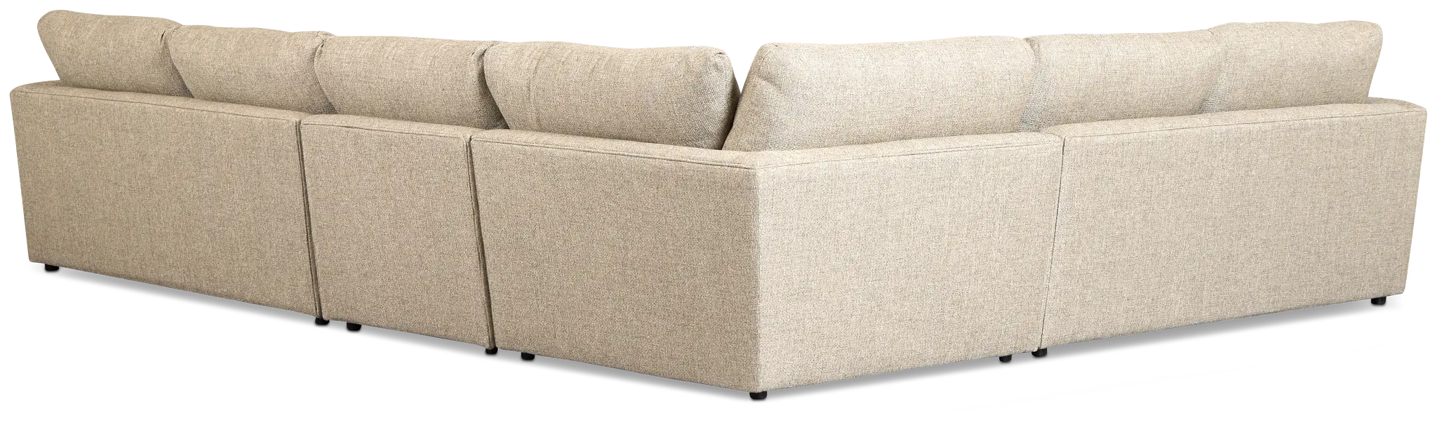 Maxwell Dark Gray Fabric Medium Two-arm Sectional Maxwell Dark Gray Fabric Medium Two-arm Sectional