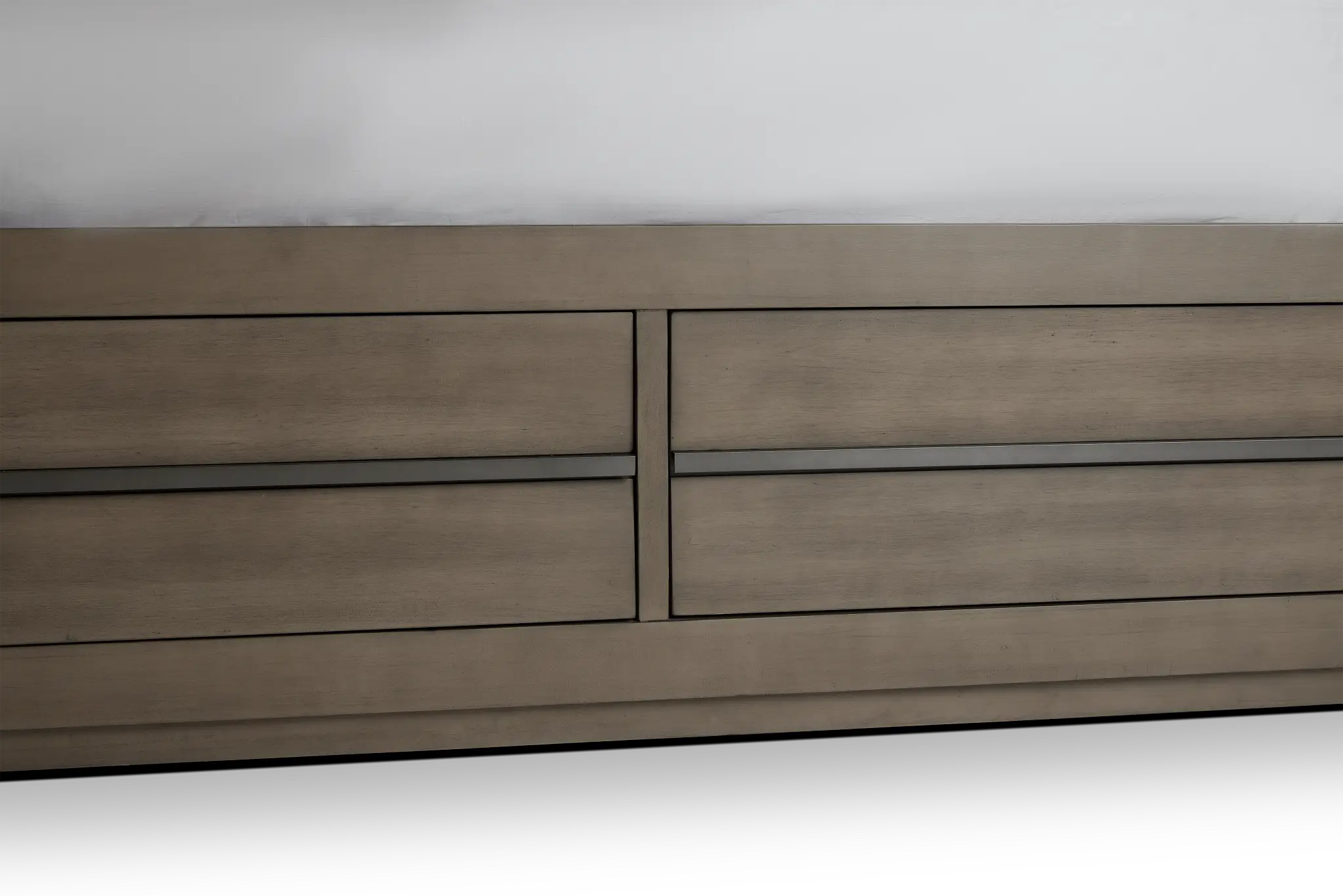 Zurich Gray Panel Bed Zurich Gray Panel Bed