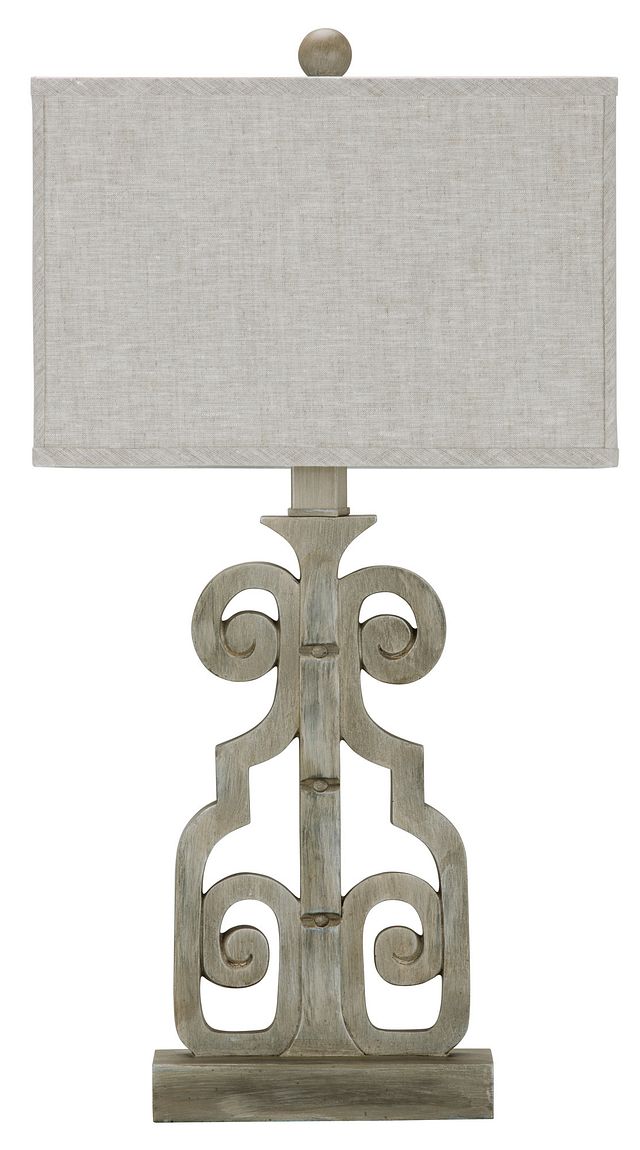 Braylin Light Gray Table Lamp
