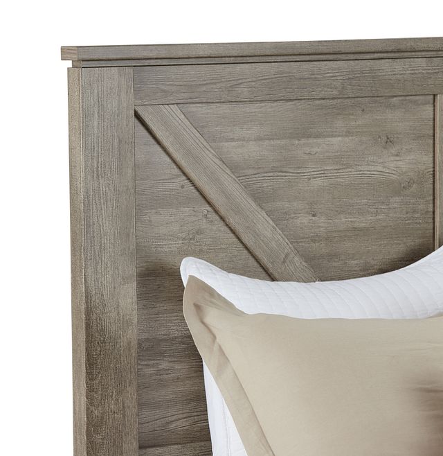 Blueridge Light Tone Panel Bed