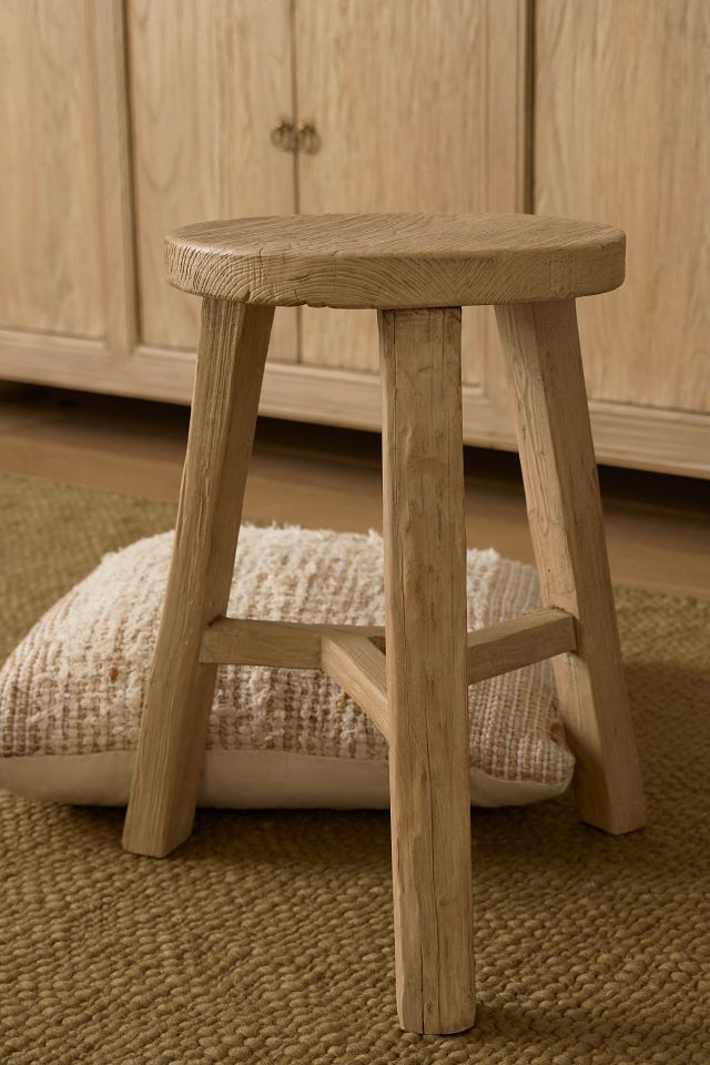 Nina Light Tone Round Stool