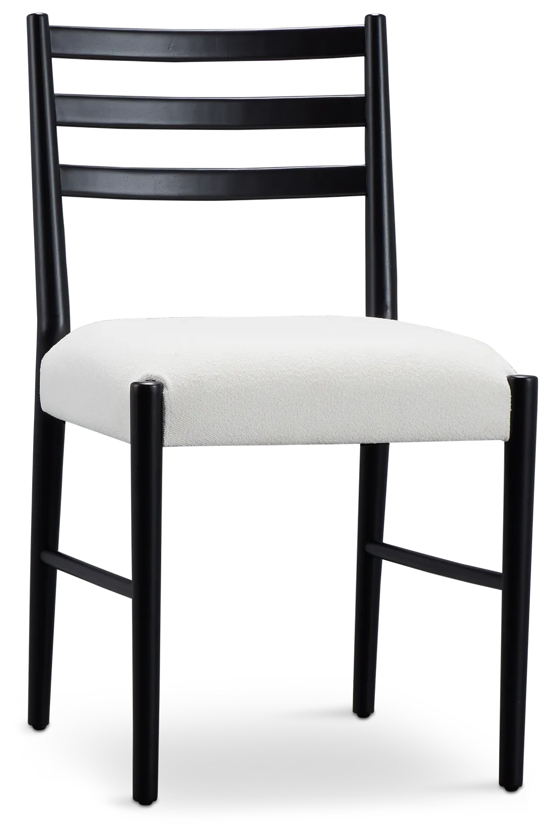 Stockton Black Upholstered Side Chair