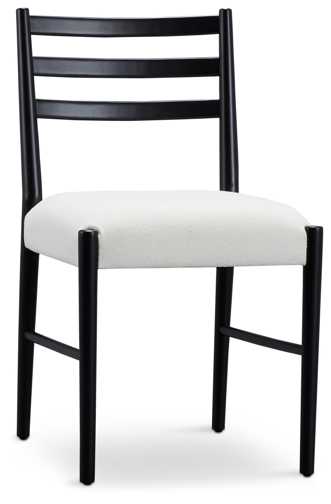 Stockton Black Upholstered Side Chair