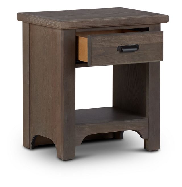 Bungalow Mid Tone 1-drawer Nightstand (2)