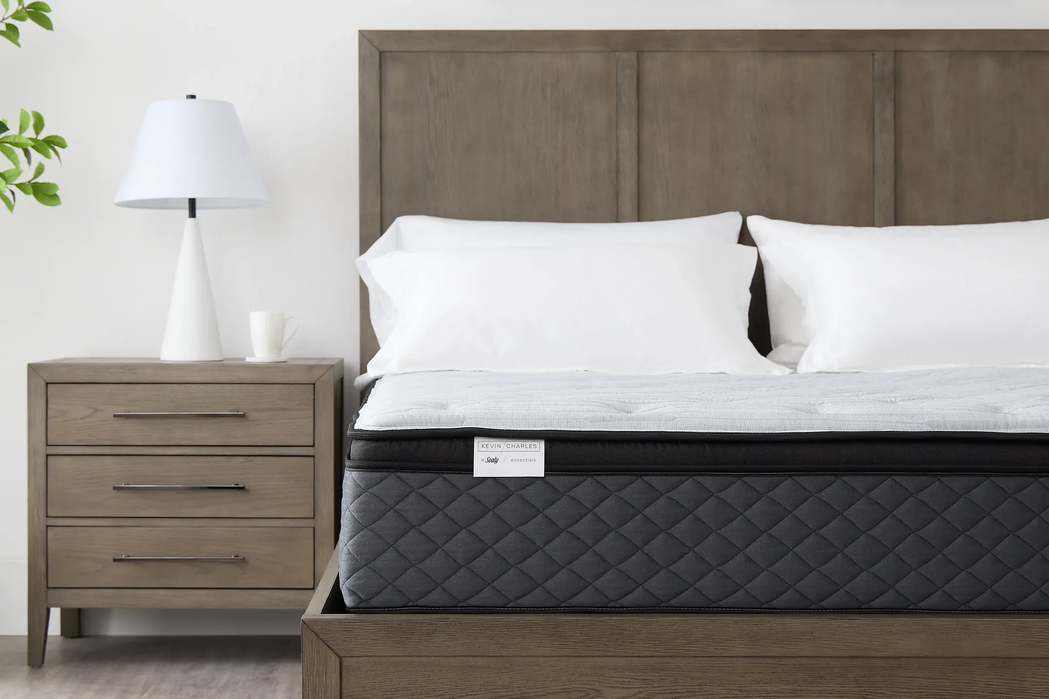 Kevin Charles By Sealy Essential 12" Plush Euro Top Mattress