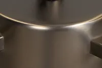Anna Silver Glass Chandelier