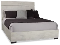 Pomona Gray Panel Bed