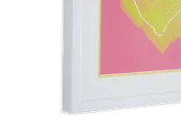 Lemony Multicolored Framed Wall Art