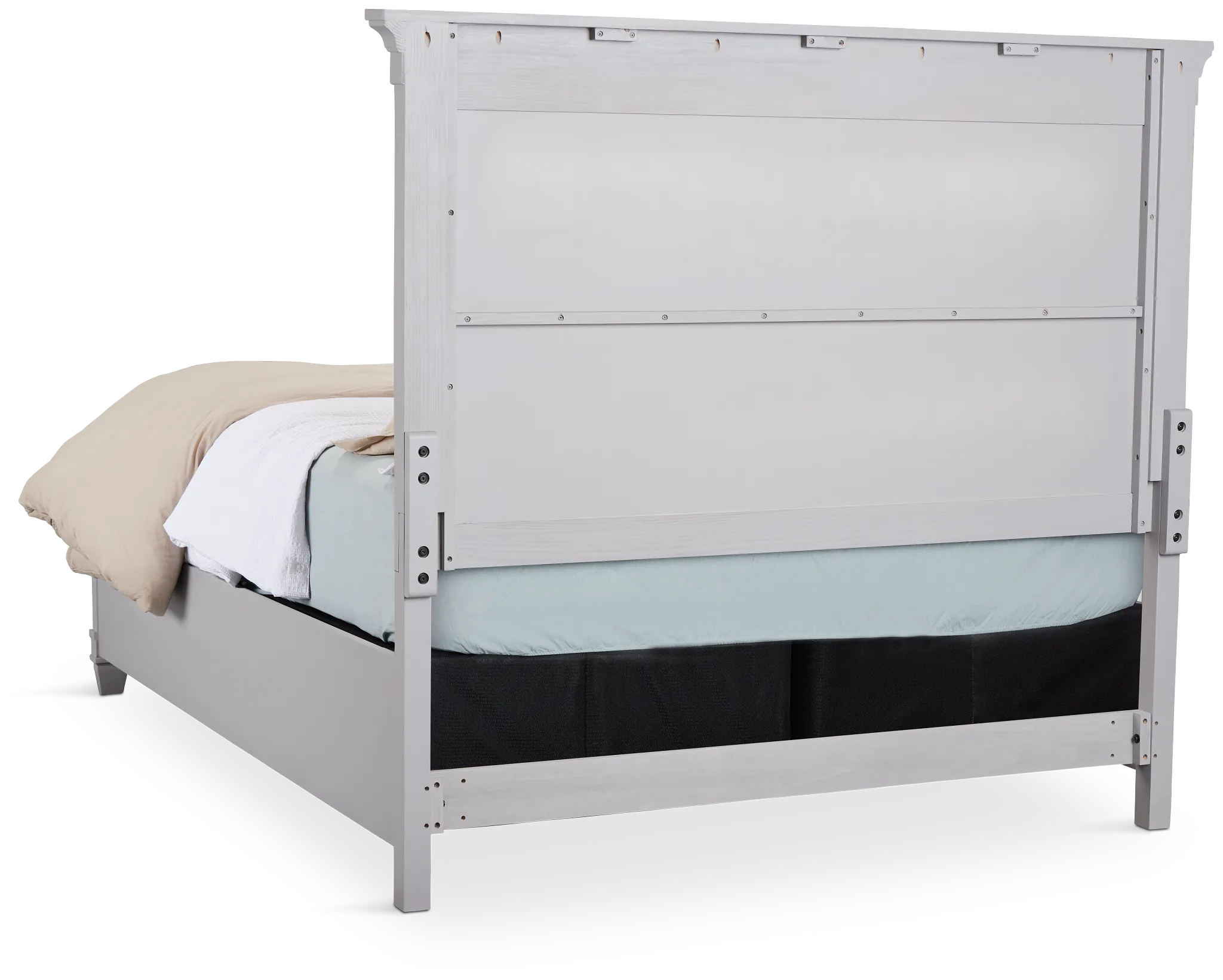 Cape Cod Gray Panel Bed