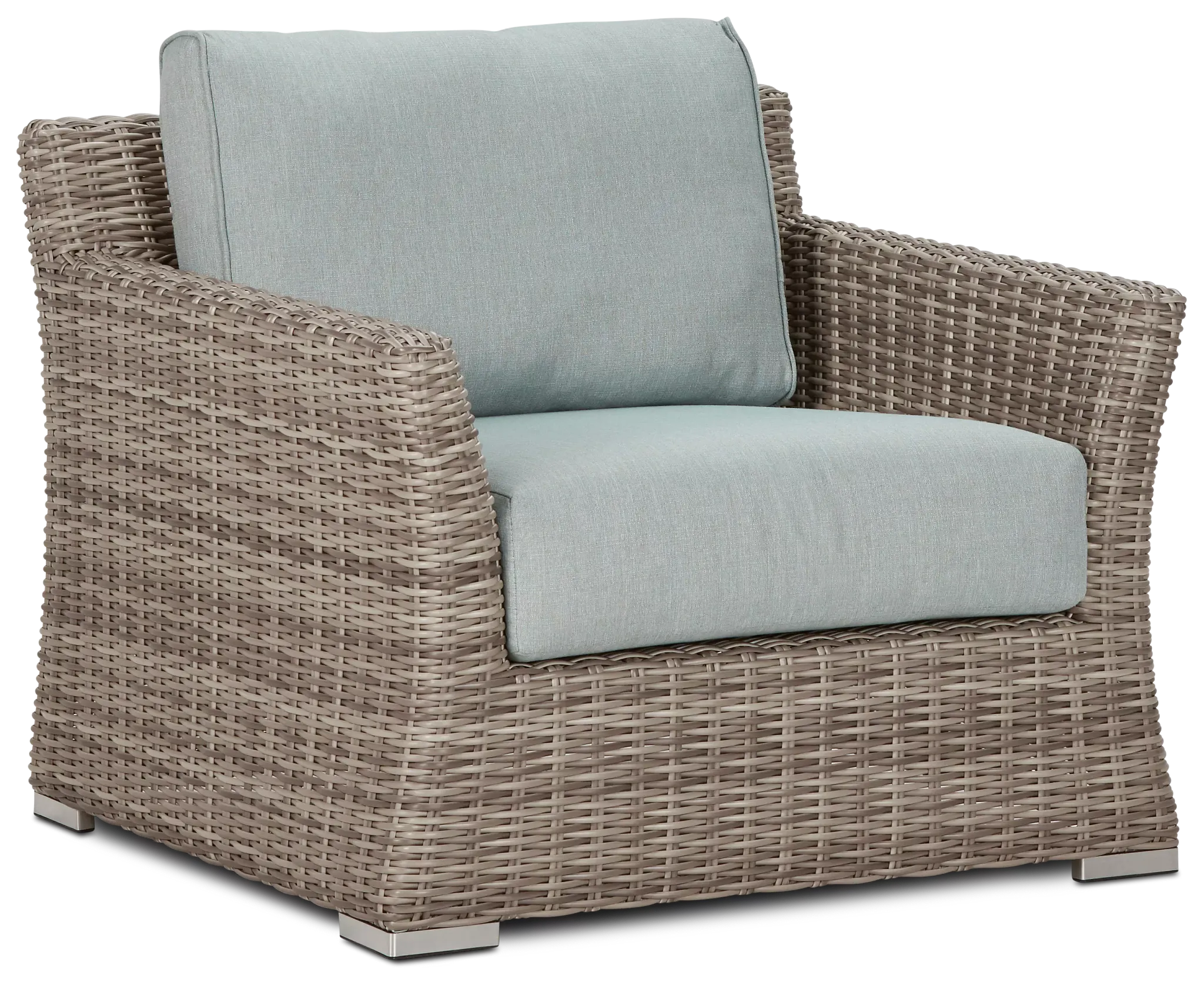 Raleigh Teal Woven Chair