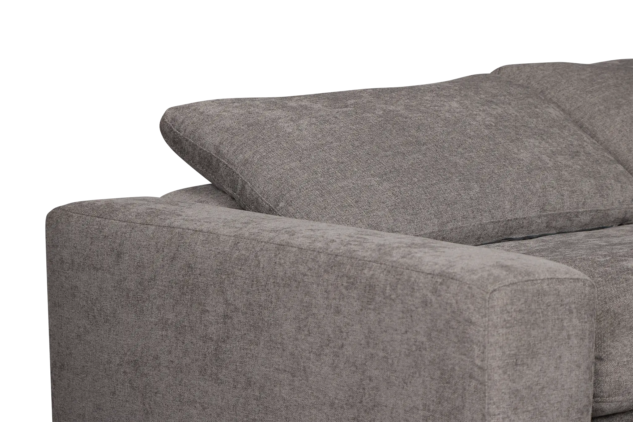 Drift Dark Gray Fabric Small Two-arm Power Reclining Sectional Drift Dark Gray Fabric Small Two-arm Power Reclining Sectional