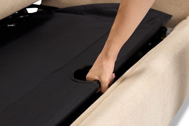 Siesta Elite Taupe Fabric Memory Foam Sleeper