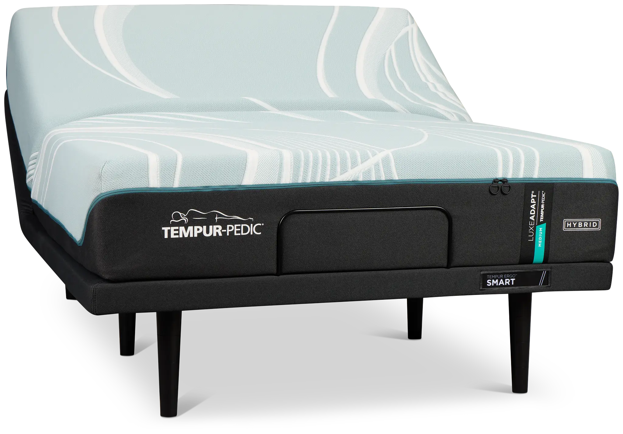 Tempur-pedic Tempur-luxeadapt Medium Hybrid Ergo Smart Adjustable Mattress Set Tempur-pedic Tempur-luxeadapt Medium Hybrid Ergo Smart Adjustable Mattress Set