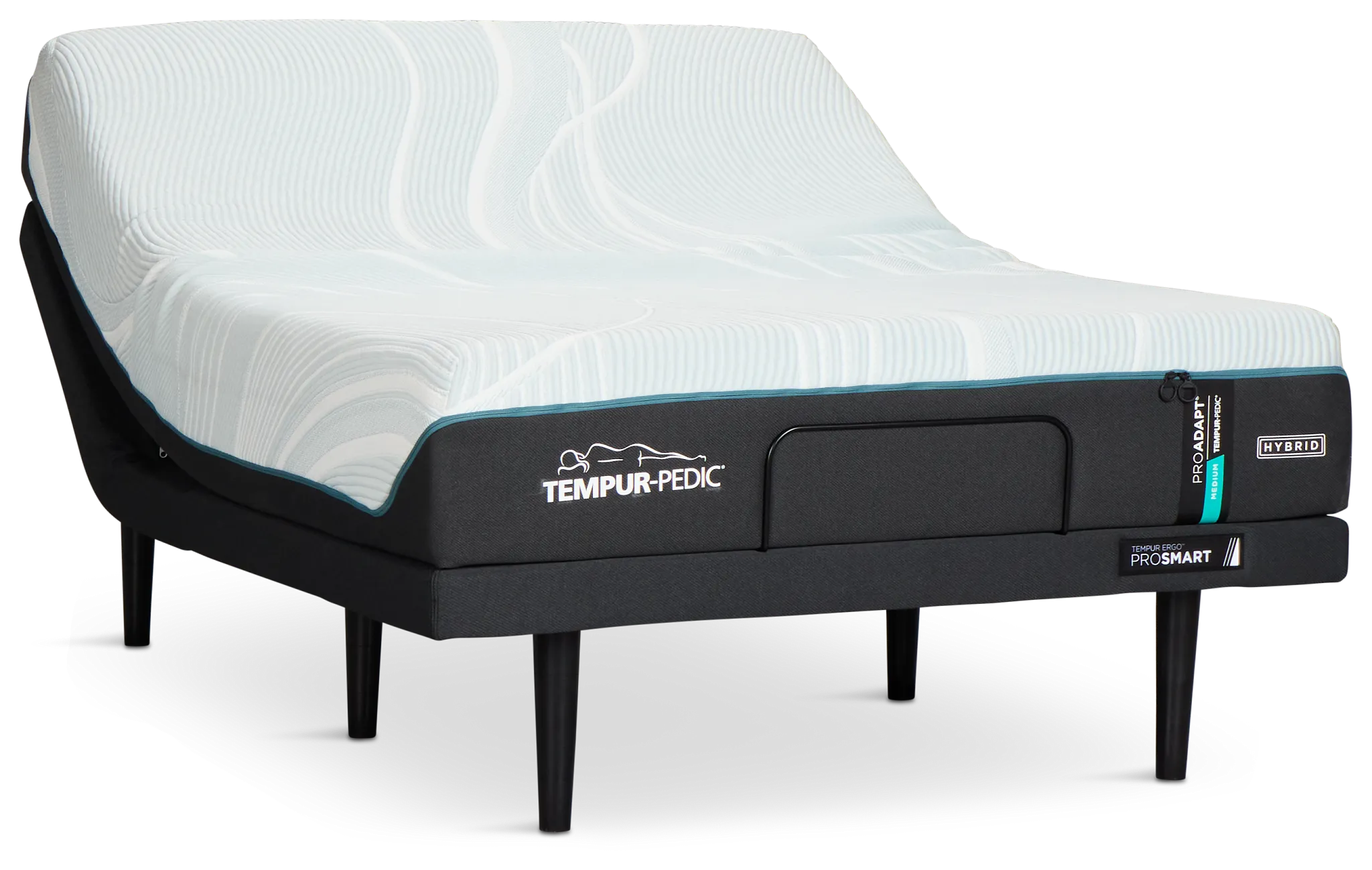 Tempur-pedic Tempur-proadapt Medium Hybrid Ergo Prosmart Adjustable Mattress Set