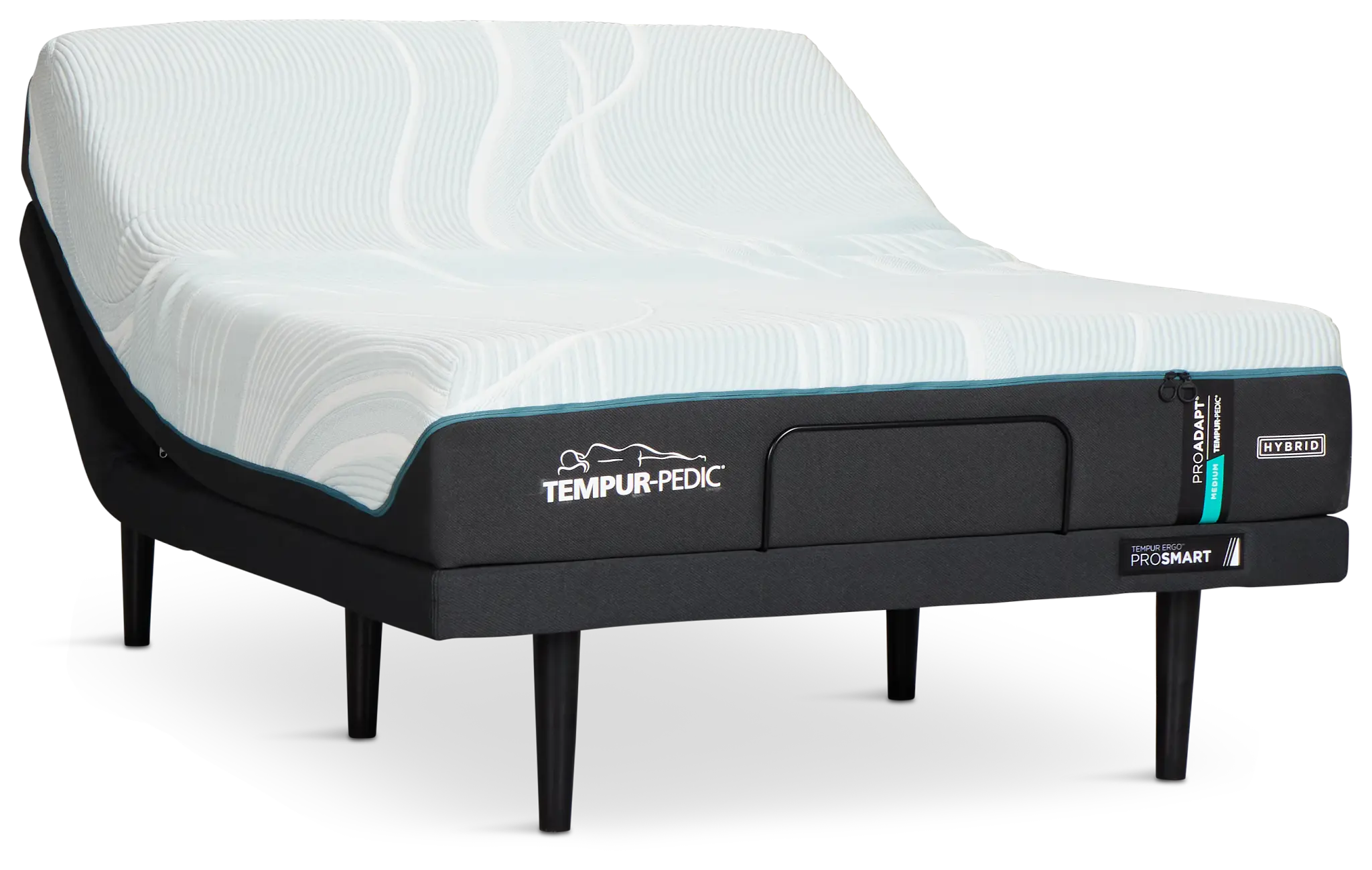 Tempur-pedic Tempur-proadapt Medium Hybrid Ergo Prosmart Adjustable Mattress Set Tempur-pedic Tempur-proadapt Medium Hybrid Ergo Prosmart Adjustable Mattress Set
