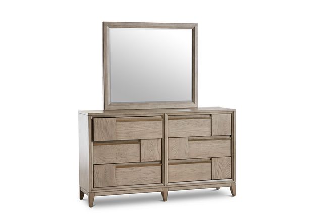 Sedona Gray Dresser & Mirror (2)