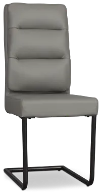 Paxton Gray Upholstered Side Chair