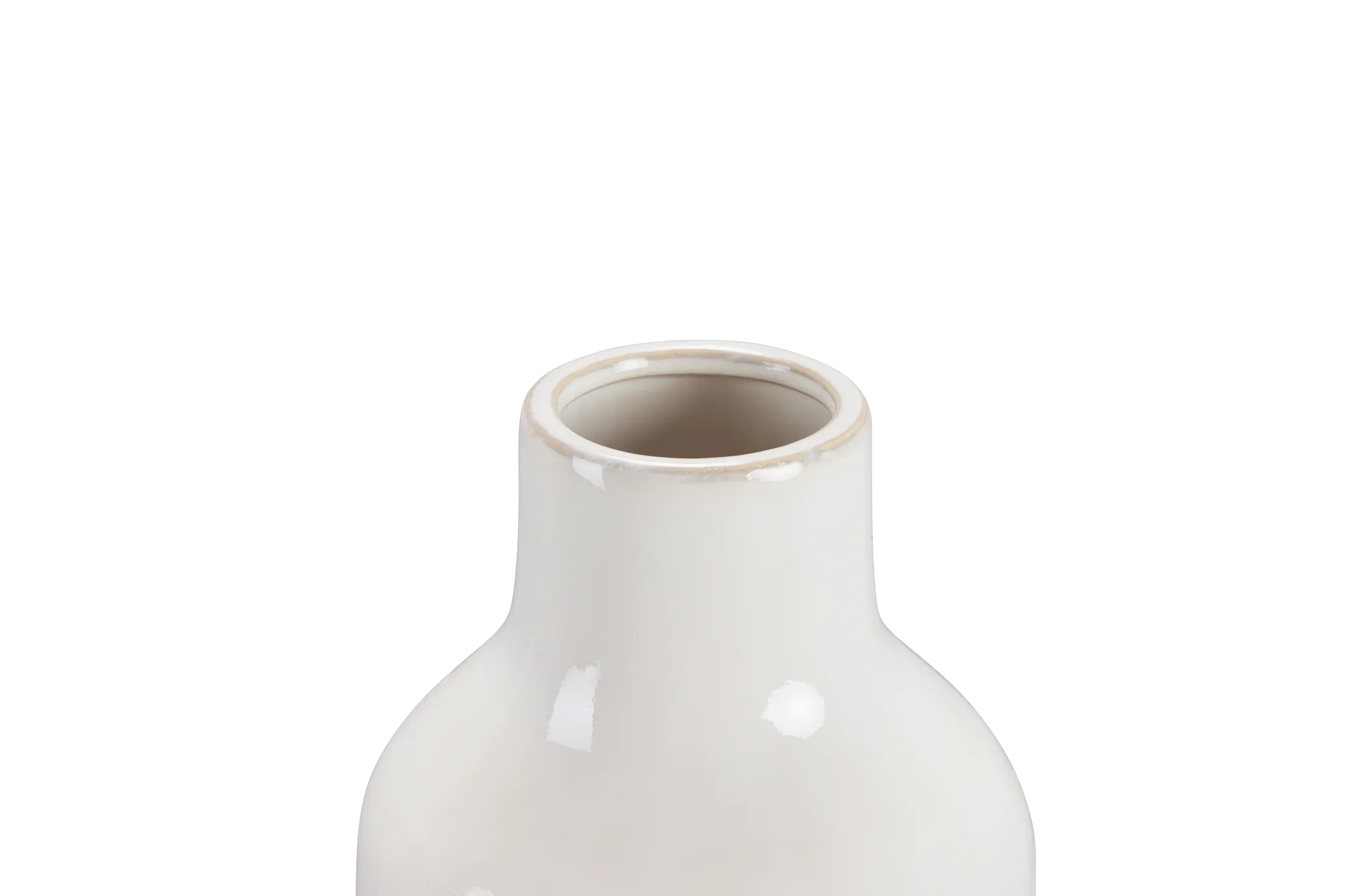 Lynn White Medium Vase