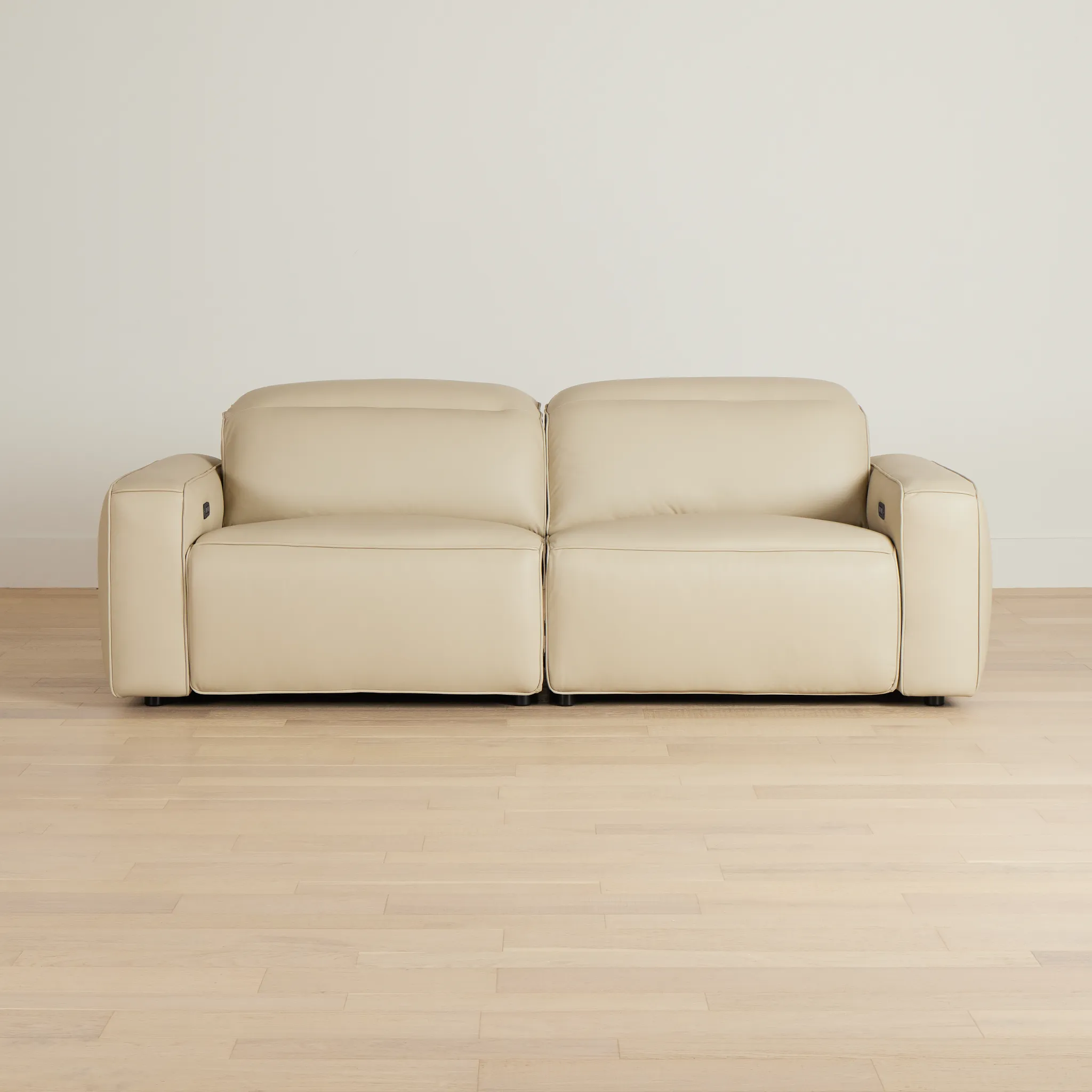 Tidal Beige Lthr/vinyl Power Reclining Sofa