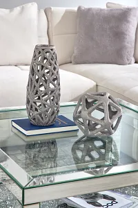 Coraline Silver Tabletop Accessory